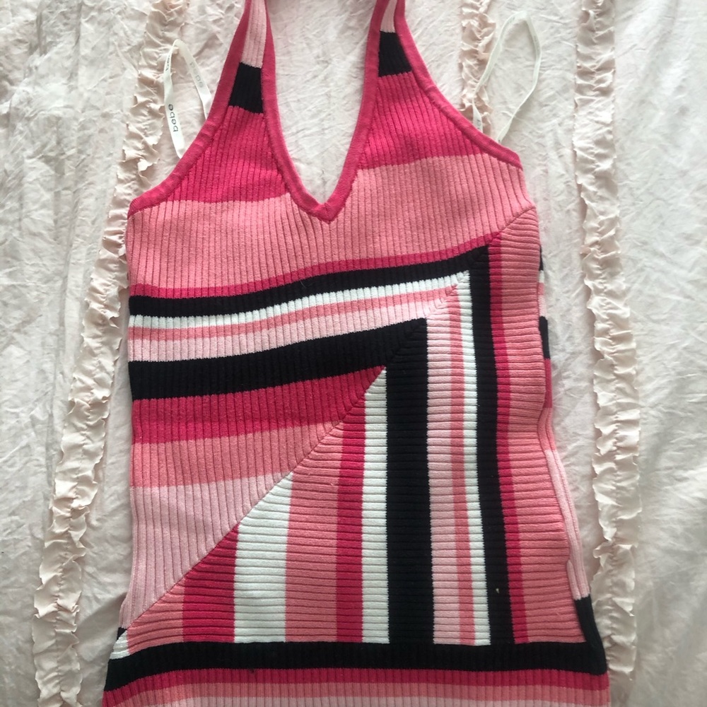 Bebe halter top